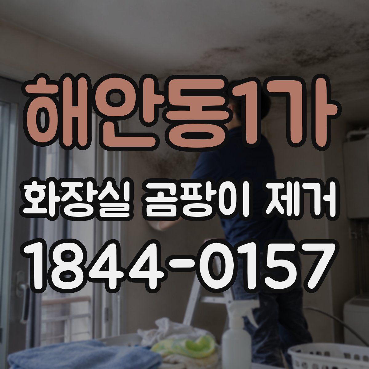 해안동1가 화장실 곰팡이 제거
