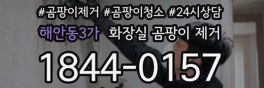 해안동3가 화장실 곰팡이 제거