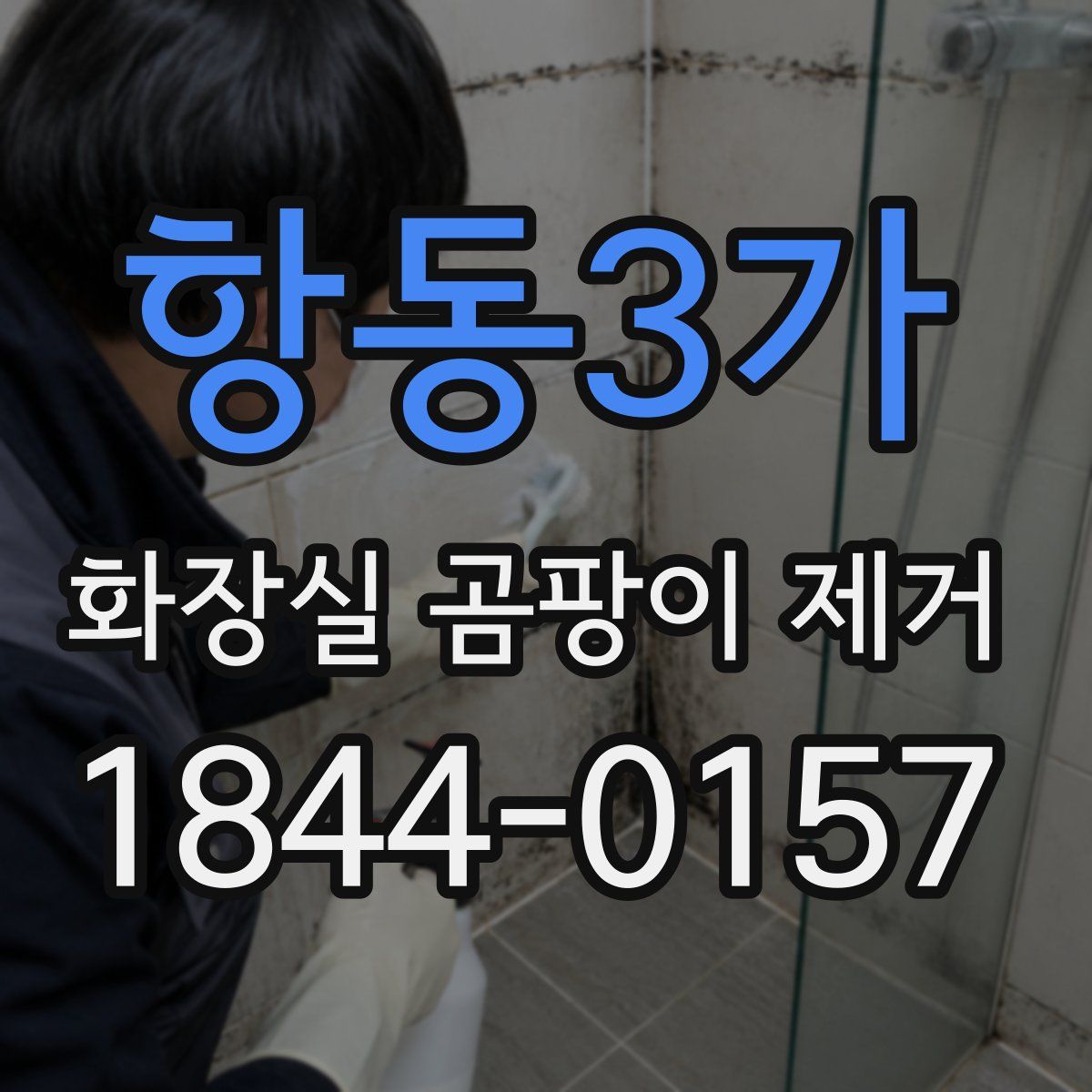 항동3가 화장실 곰팡이 제거