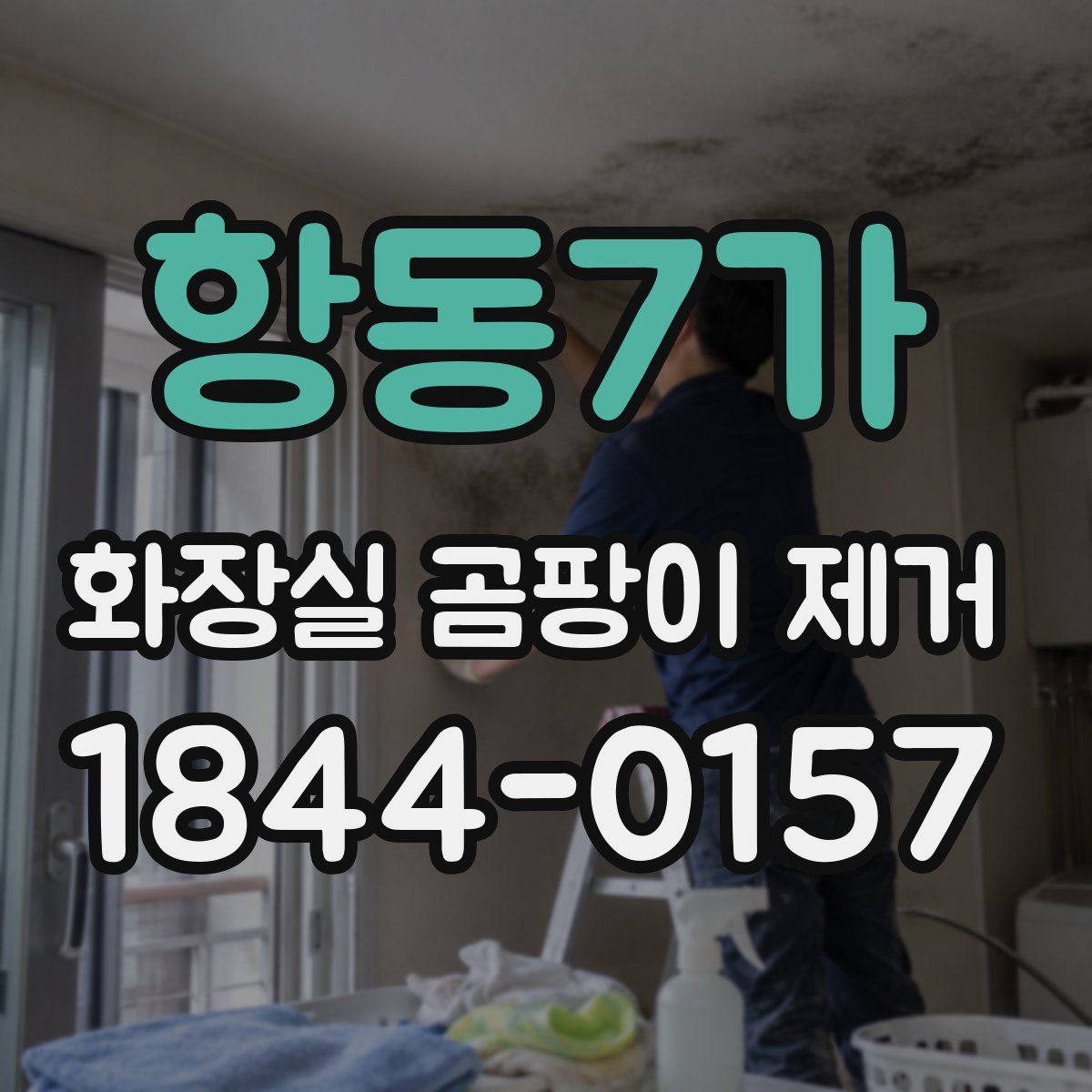 항동7가 화장실 곰팡이 제거