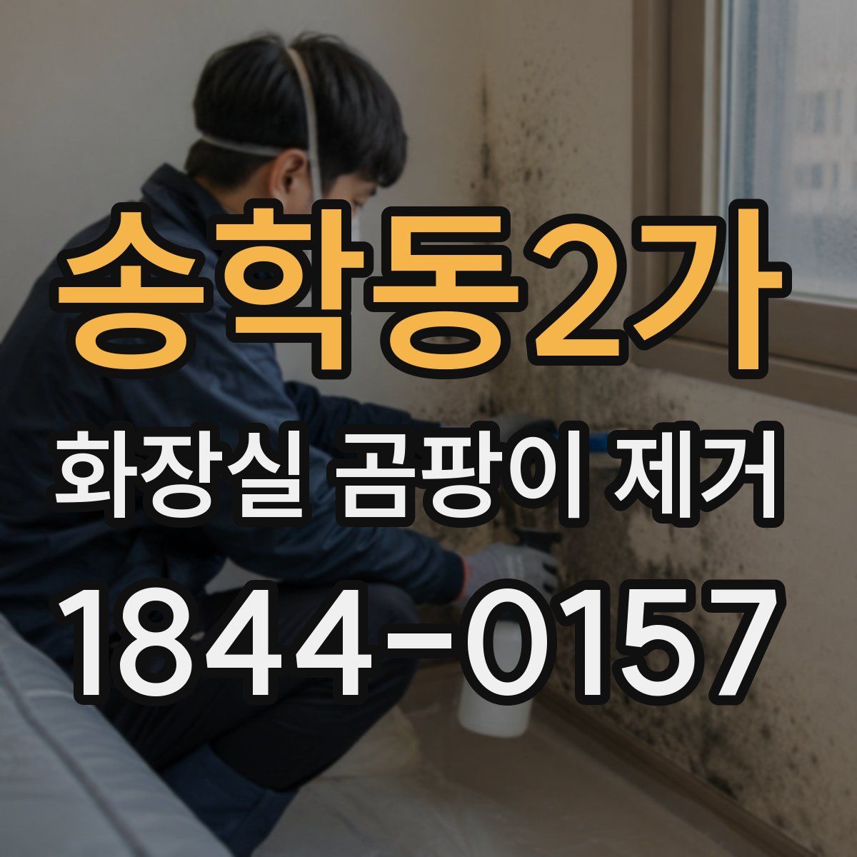 송학동2가 화장실 곰팡이 제거