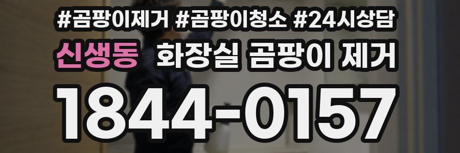 신생동 화장실 곰팡이 제거