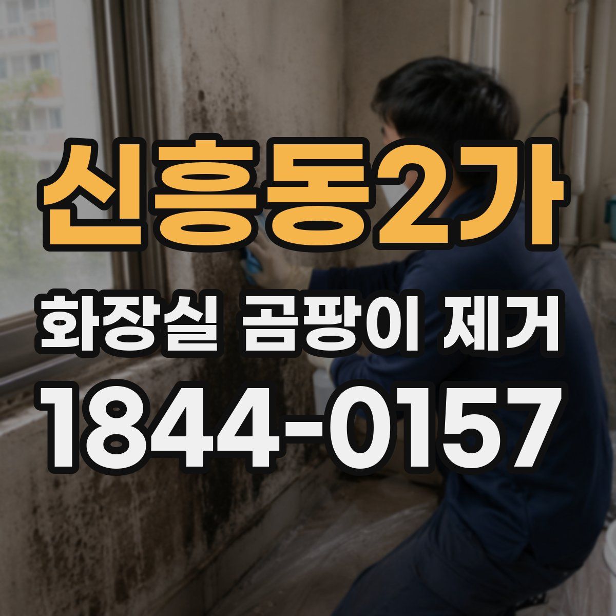 신흥동2가 화장실 곰팡이 제거