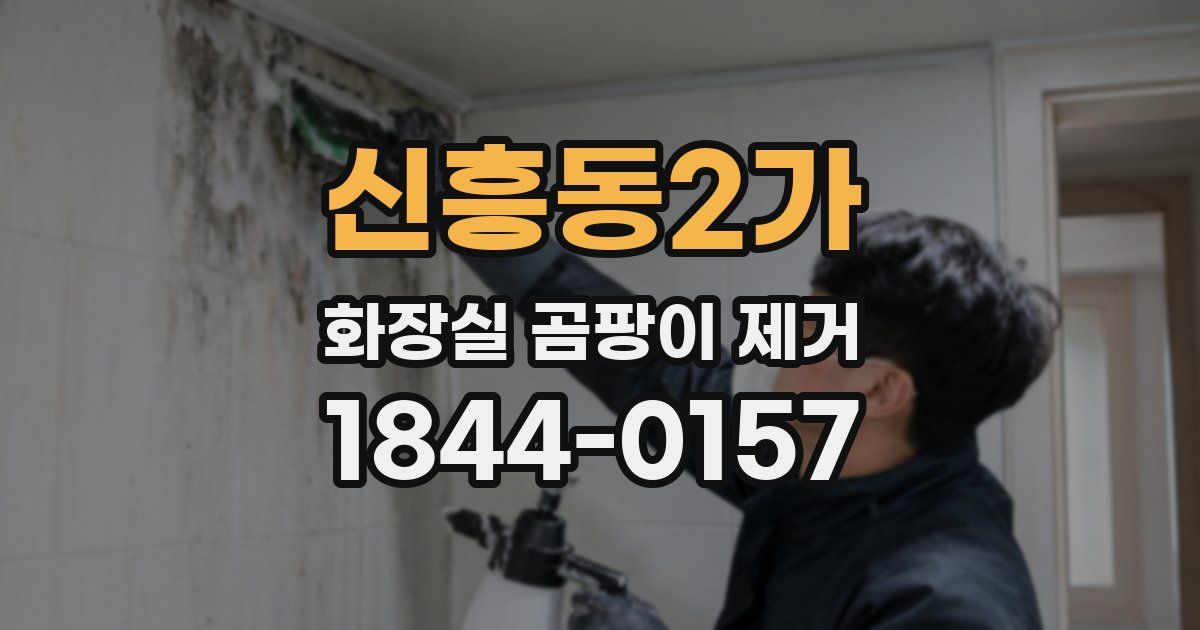 신흥동2가 화장실 곰팡이 제거