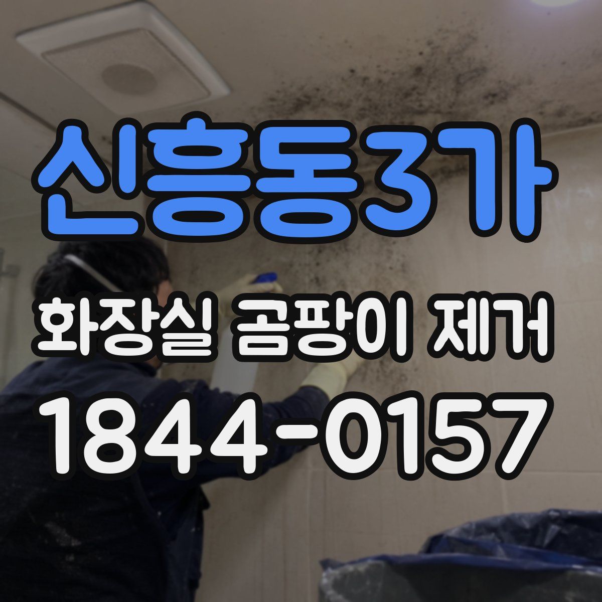 신흥동3가 화장실 곰팡이 제거
