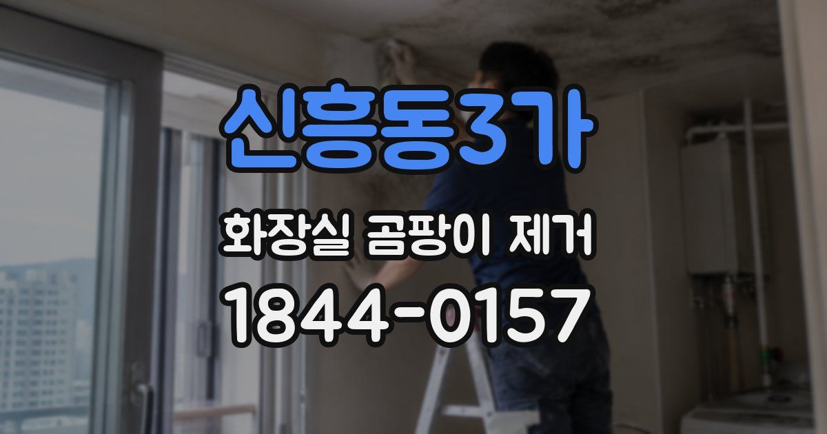 신흥동3가 화장실 곰팡이 제거