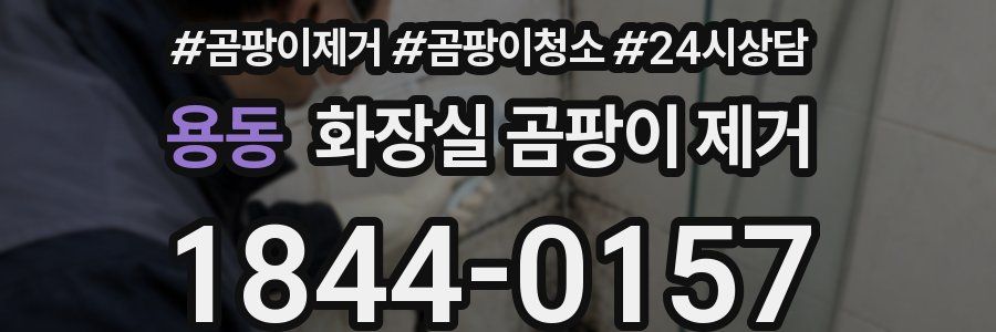 용동 화장실 곰팡이 제거