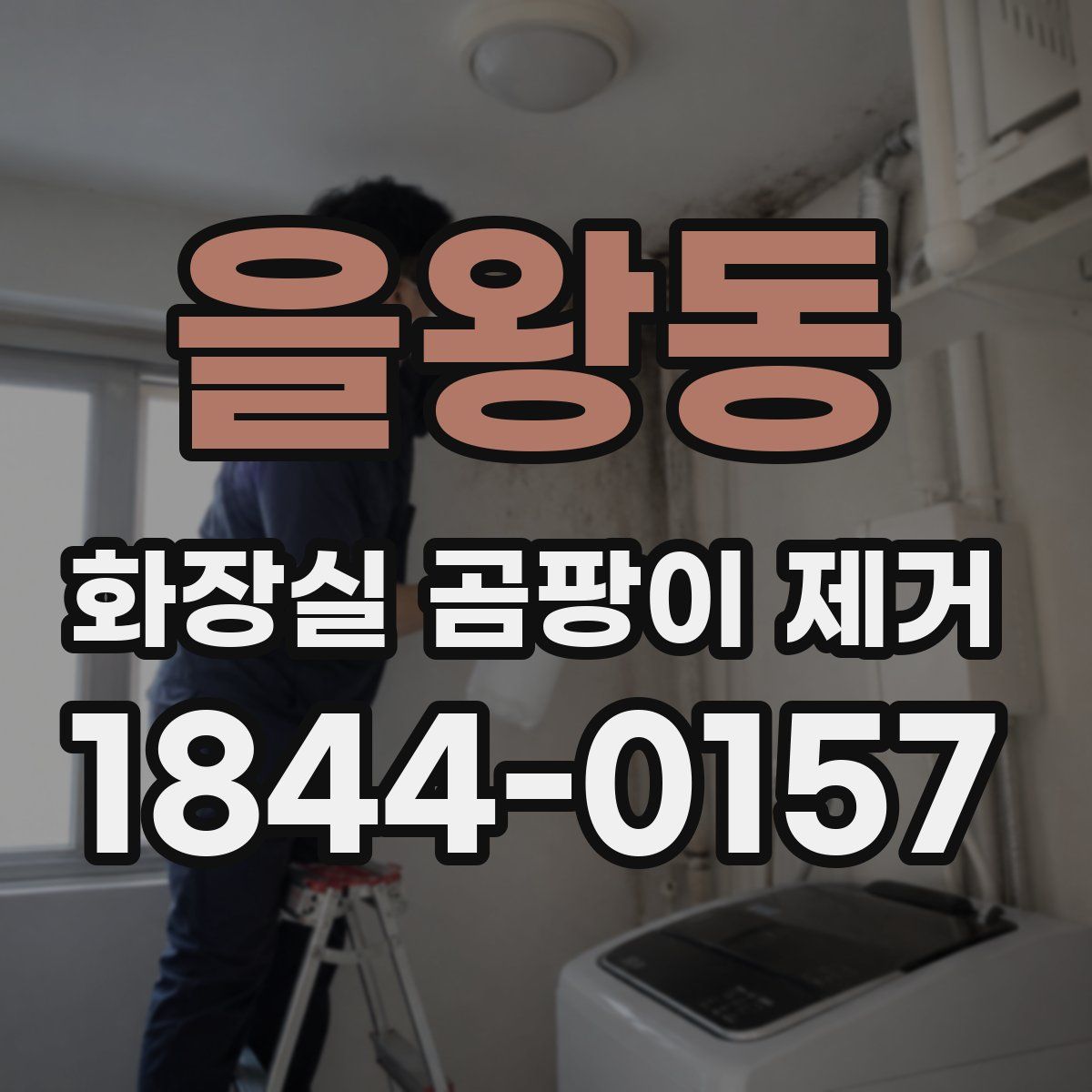 을왕동 화장실 곰팡이 제거