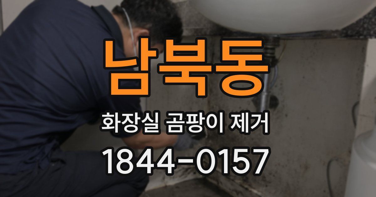 남북동 화장실 곰팡이 제거