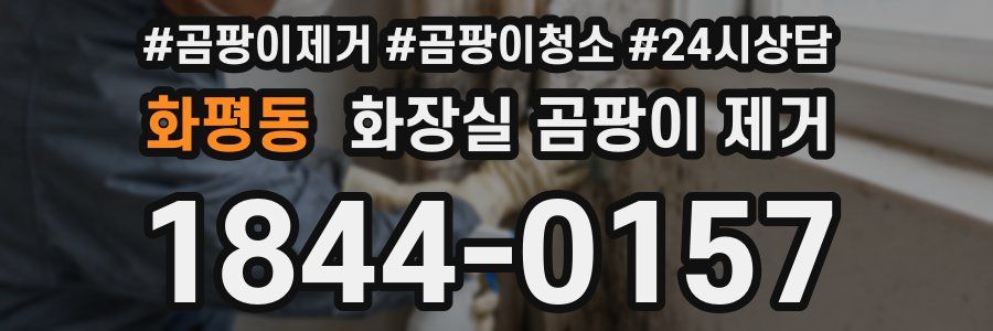 화평동 화장실 곰팡이 제거