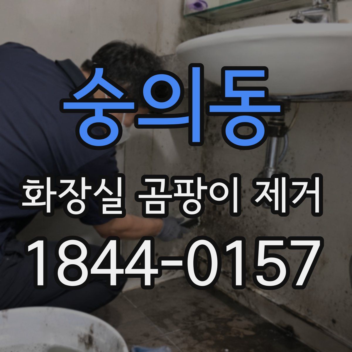 숭의동 화장실 곰팡이 제거