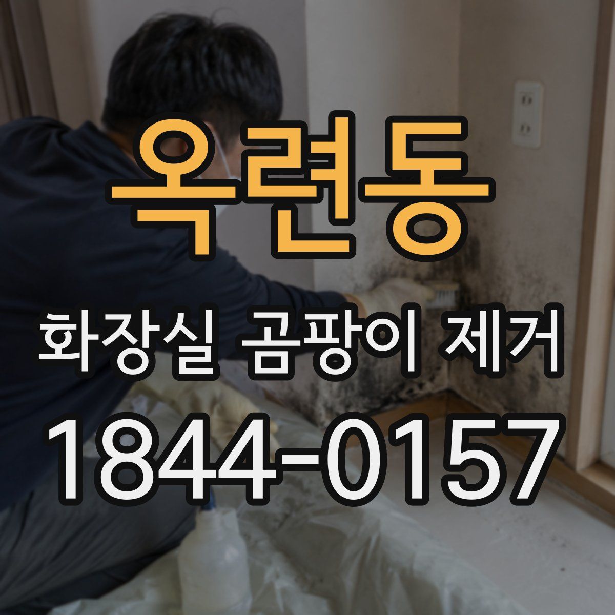 옥련동 화장실 곰팡이 제거