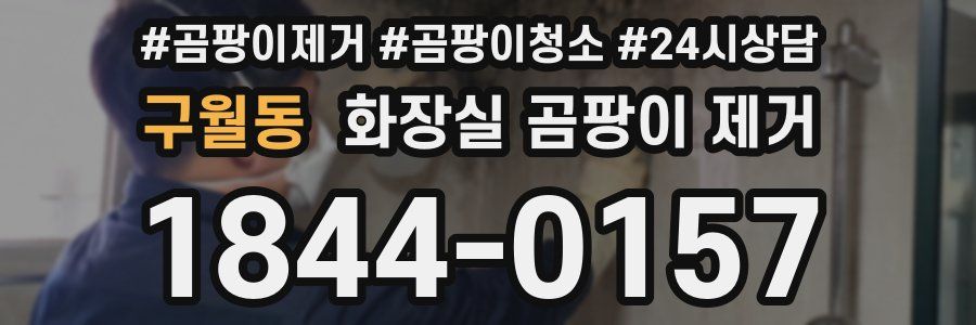 구월동 화장실 곰팡이 제거