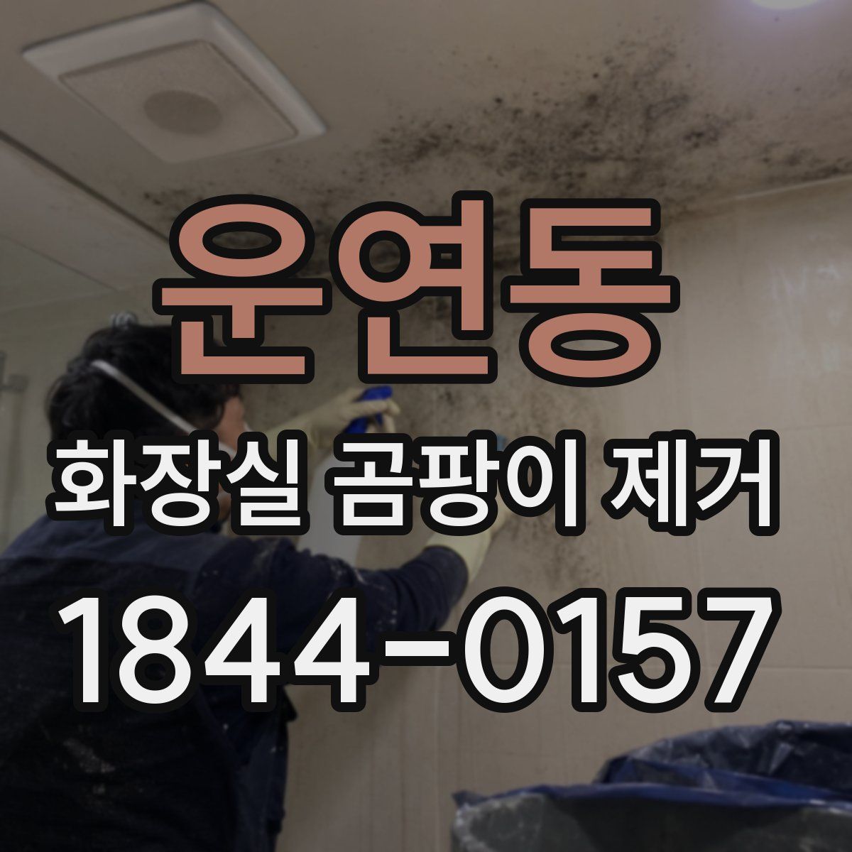 운연동 화장실 곰팡이 제거