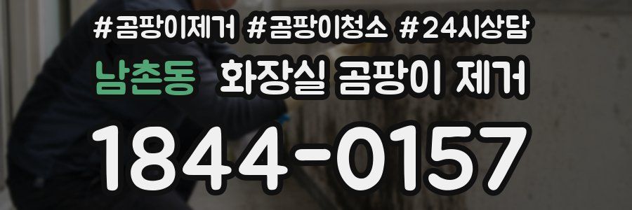 남촌동 화장실 곰팡이 제거