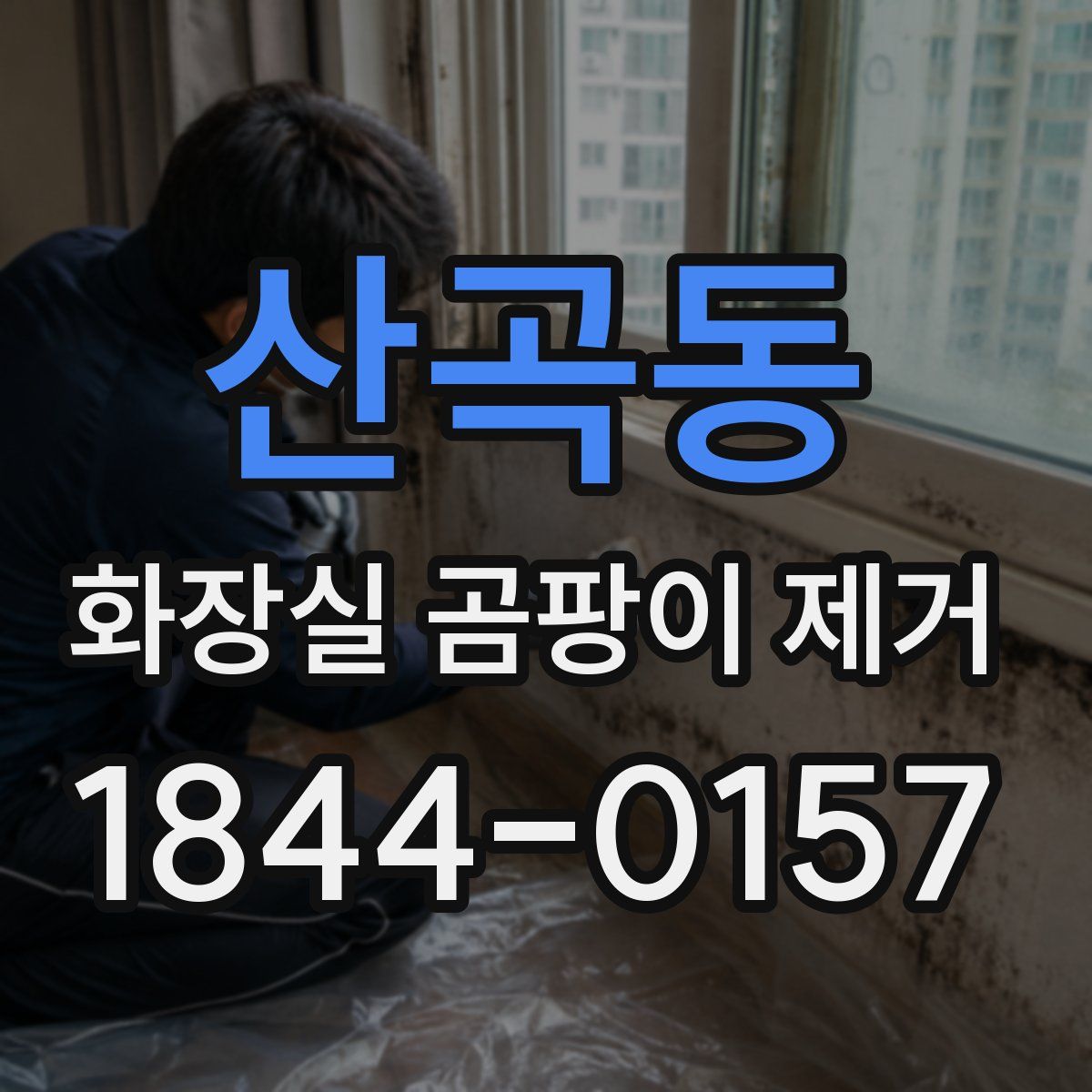 산곡동 화장실 곰팡이 제거