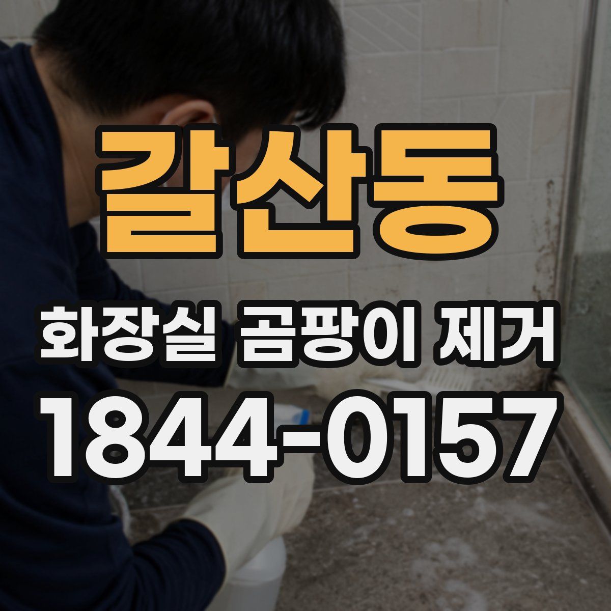 갈산동 화장실 곰팡이 제거