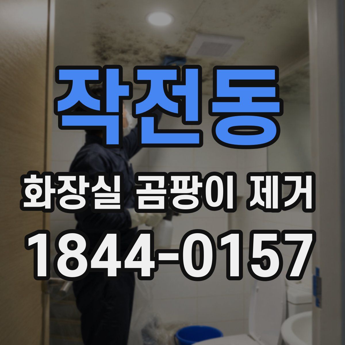 작전동 화장실 곰팡이 제거
