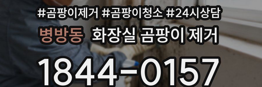 병방동 화장실 곰팡이 제거