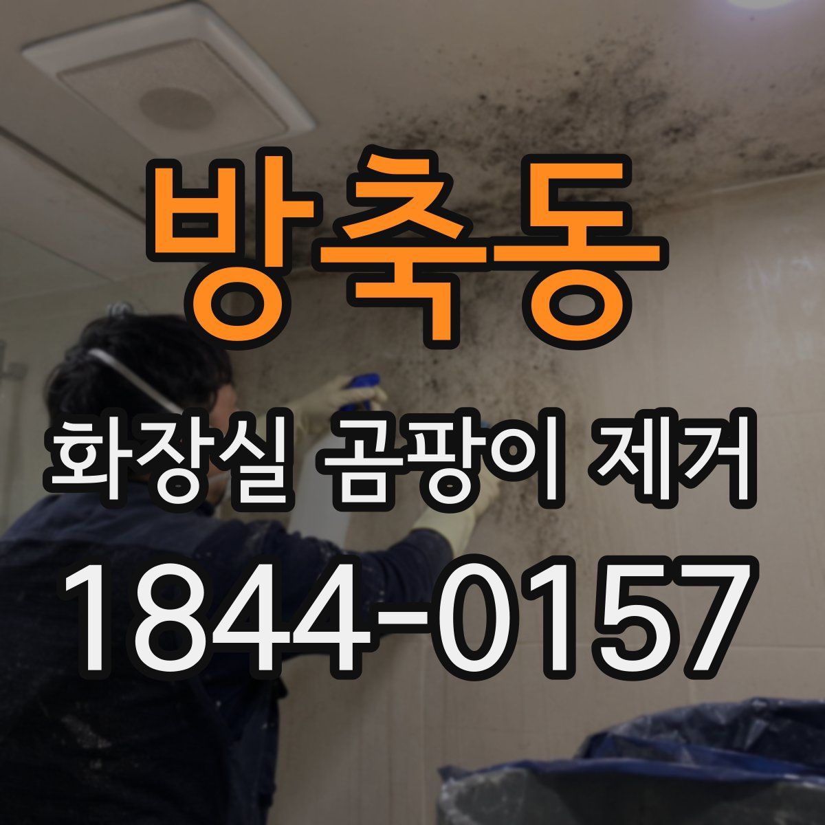 방축동 화장실 곰팡이 제거