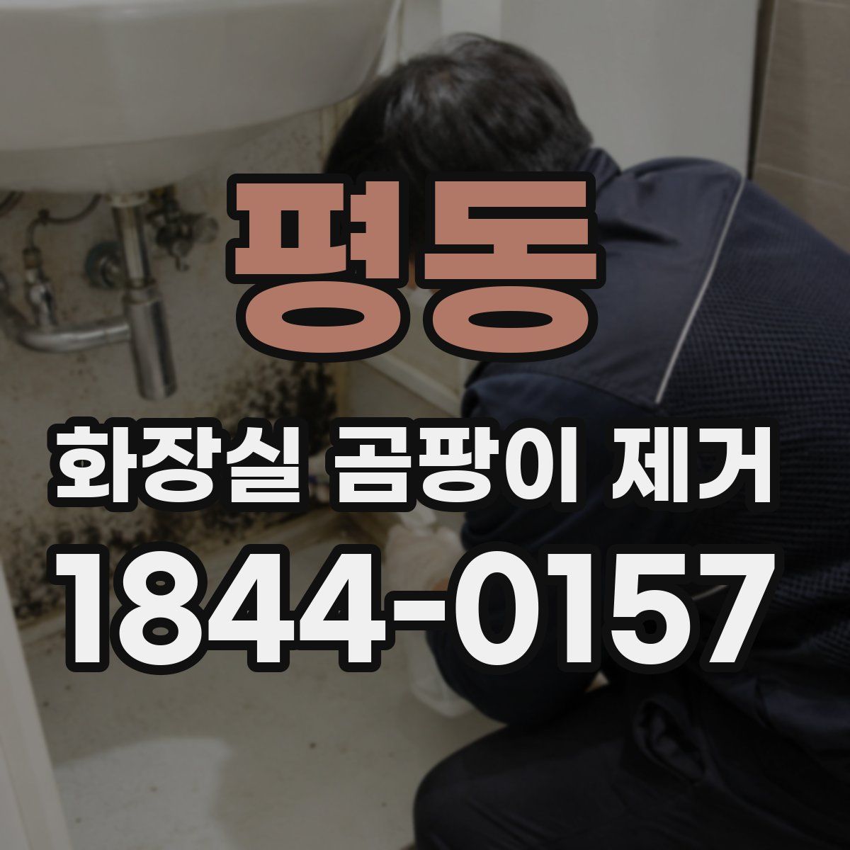 평동 화장실 곰팡이 제거