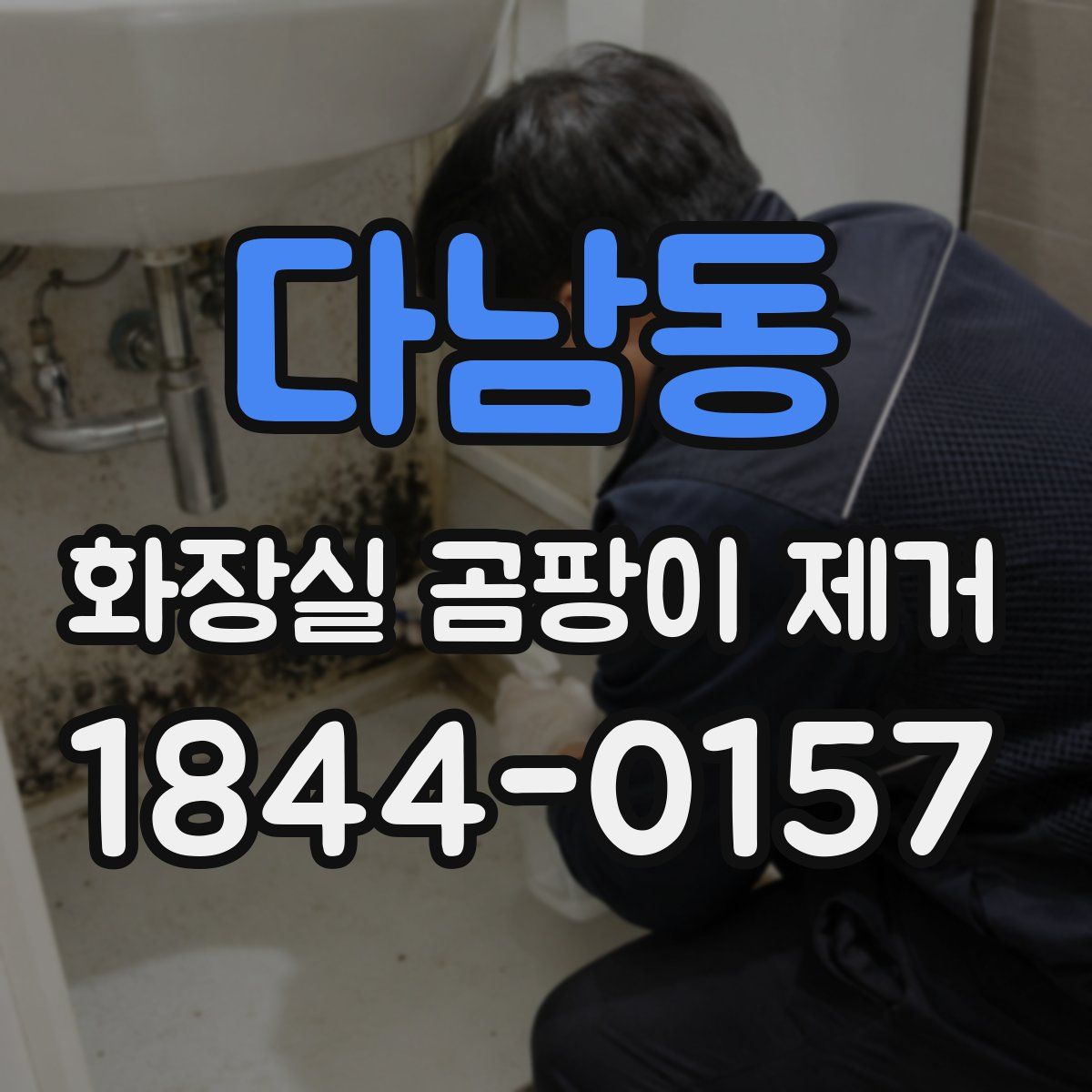 다남동 화장실 곰팡이 제거