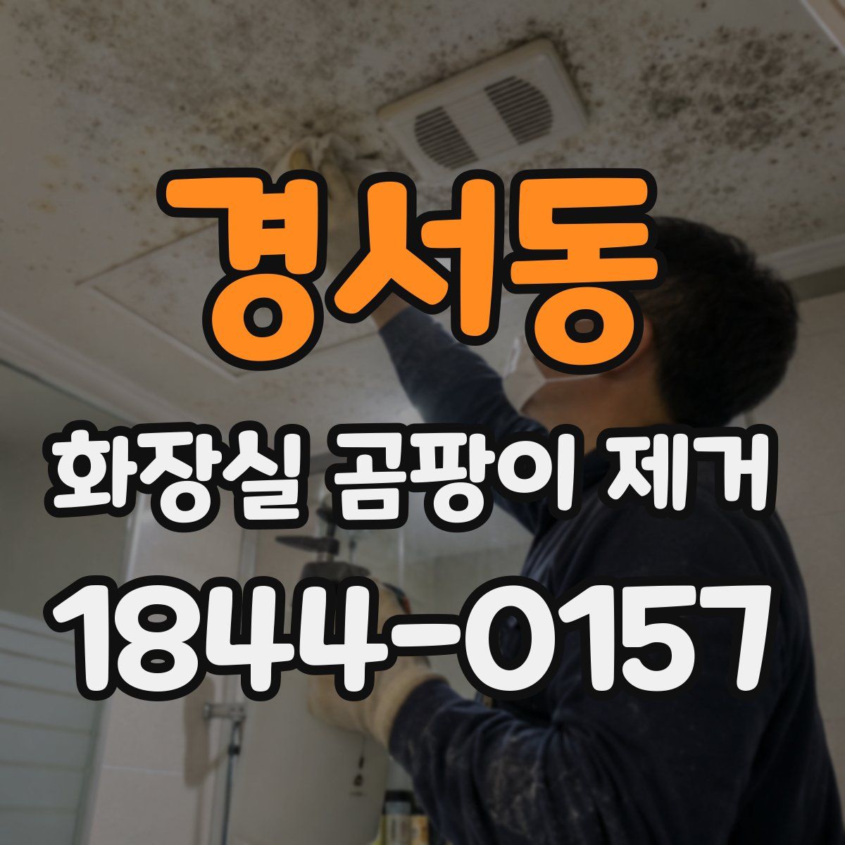 경서동 화장실 곰팡이 제거