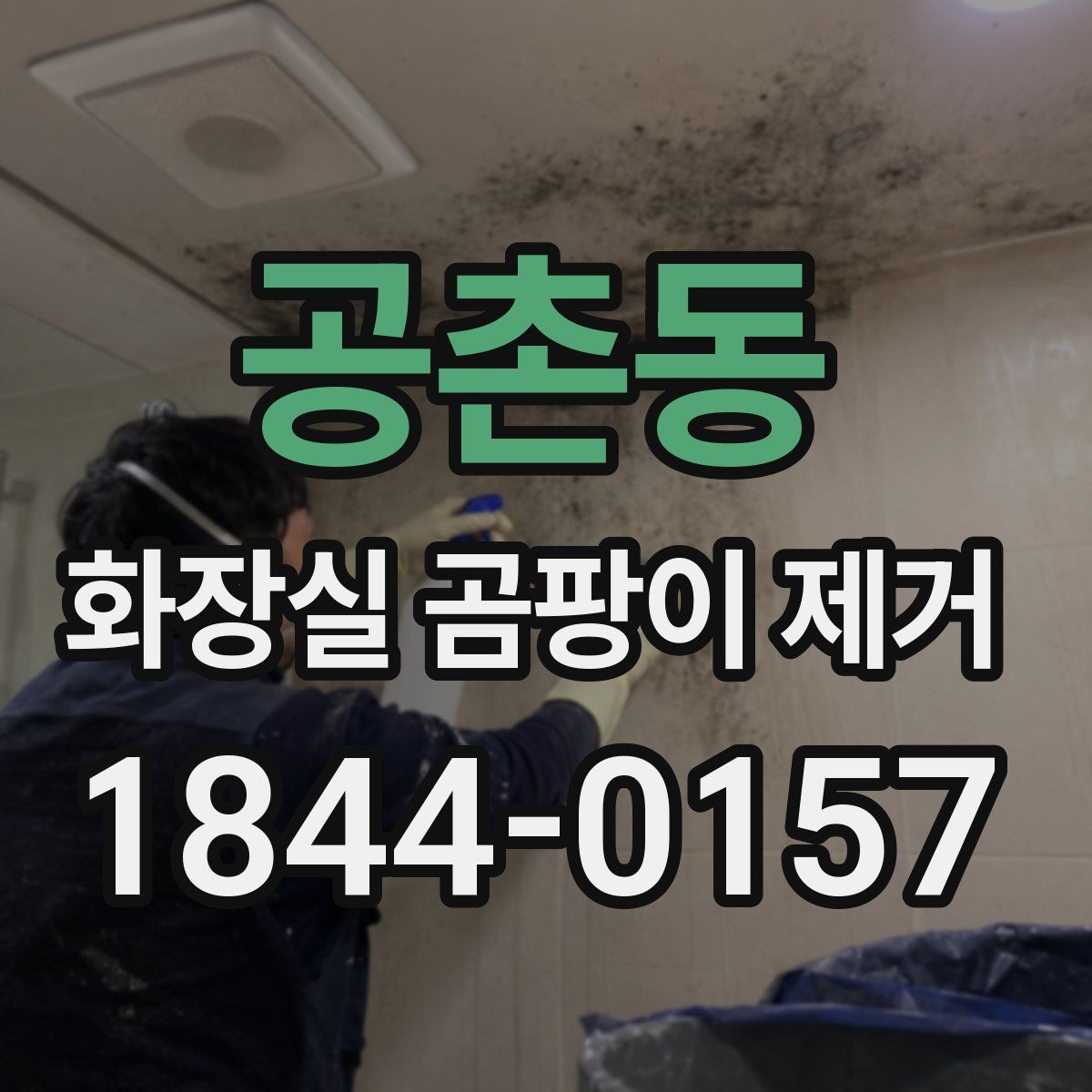 공촌동 화장실 곰팡이 제거