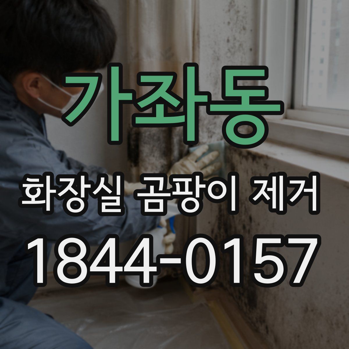가좌동 화장실 곰팡이 제거