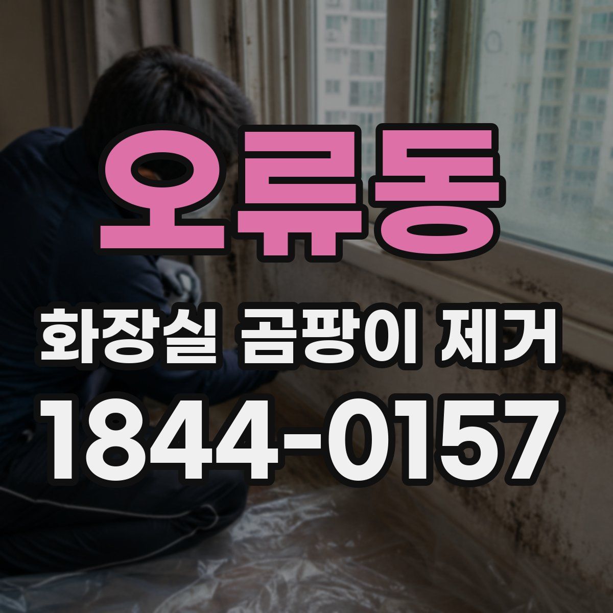 오류동 화장실 곰팡이 제거