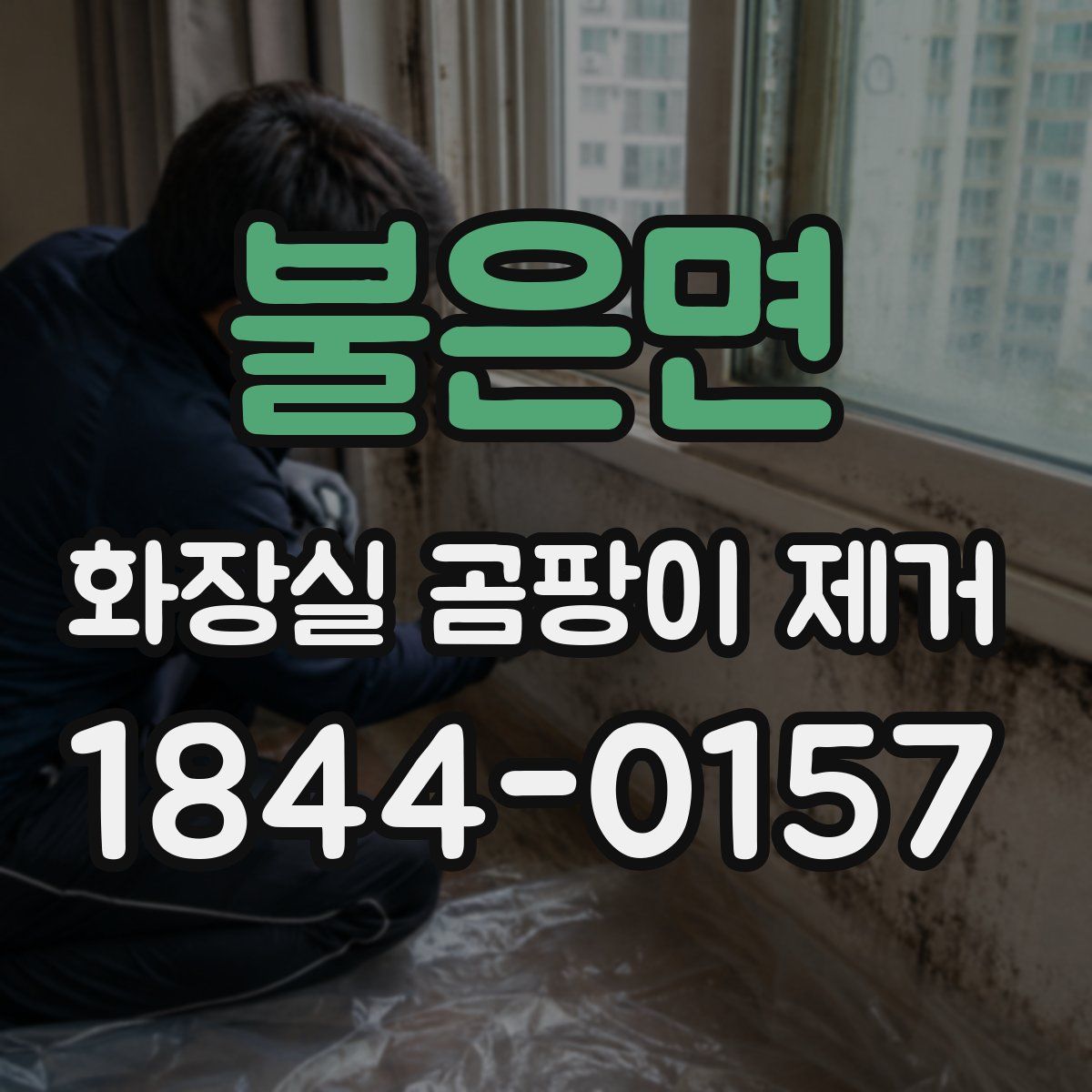 불은면 화장실 곰팡이 제거