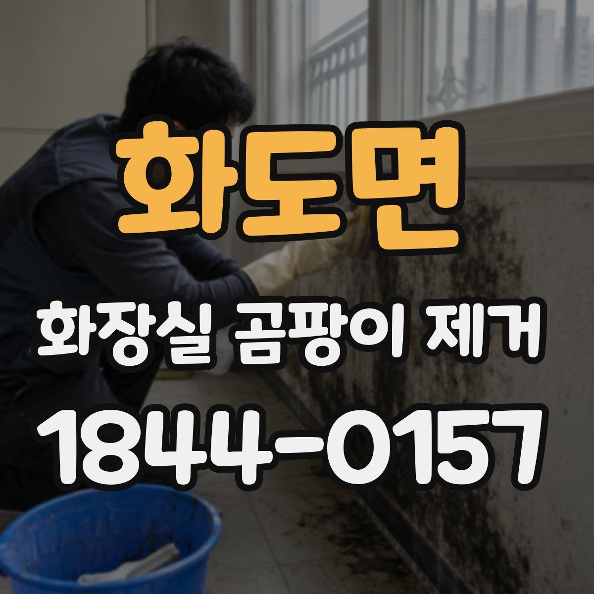 화도면 화장실 곰팡이 제거