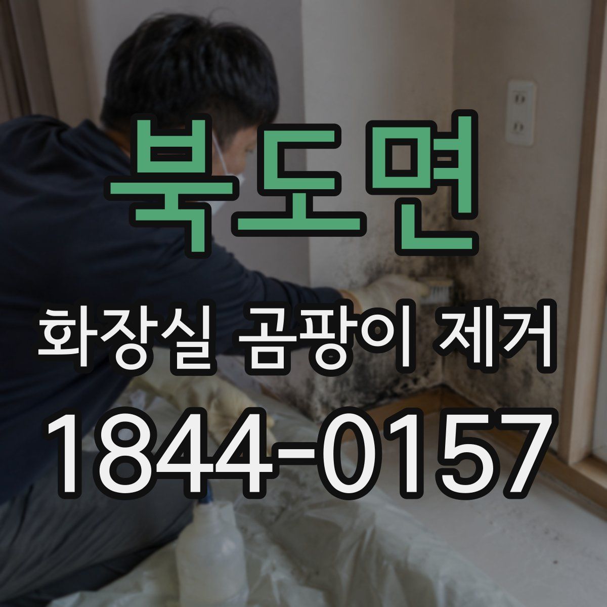 북도면 화장실 곰팡이 제거
