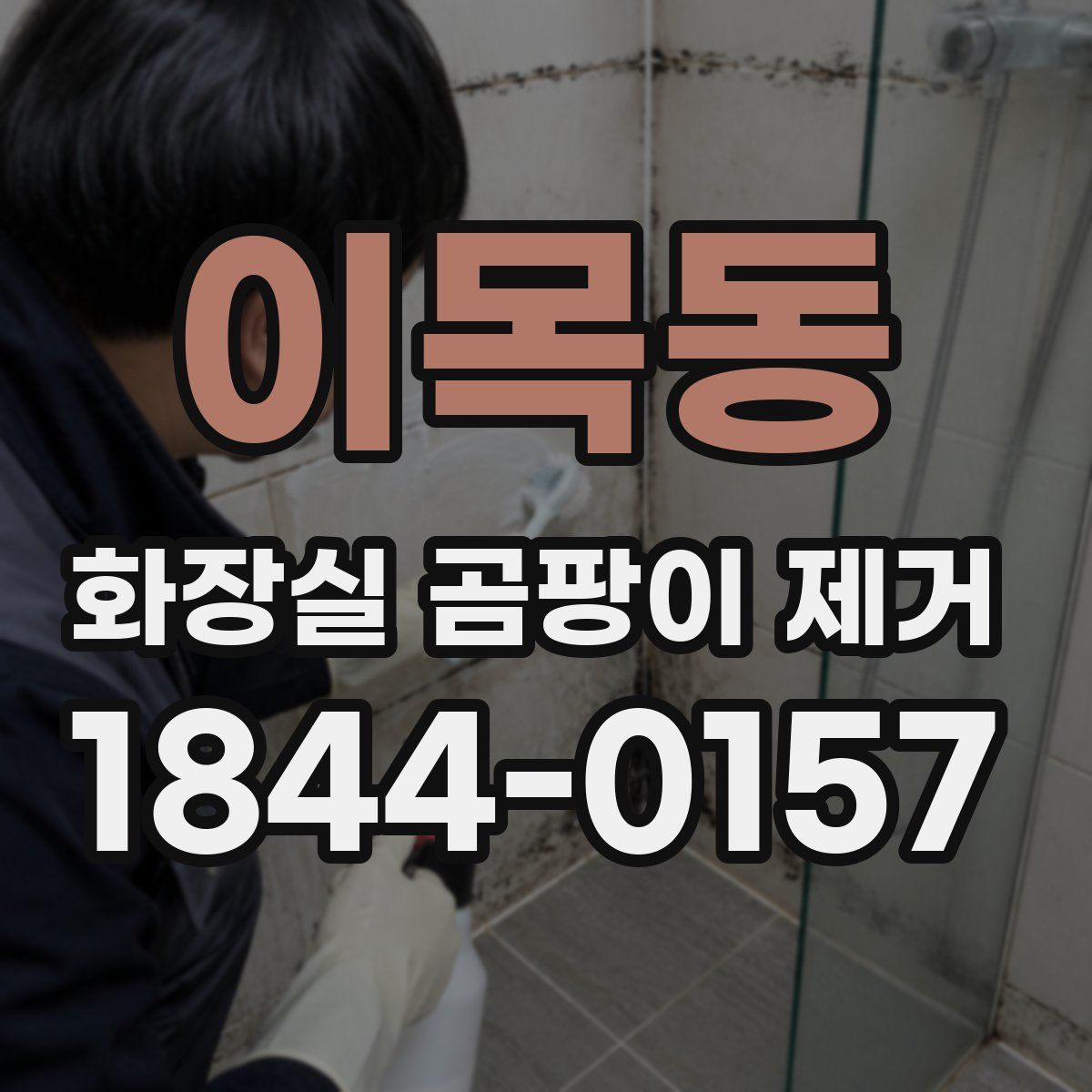 이목동 화장실 곰팡이 제거