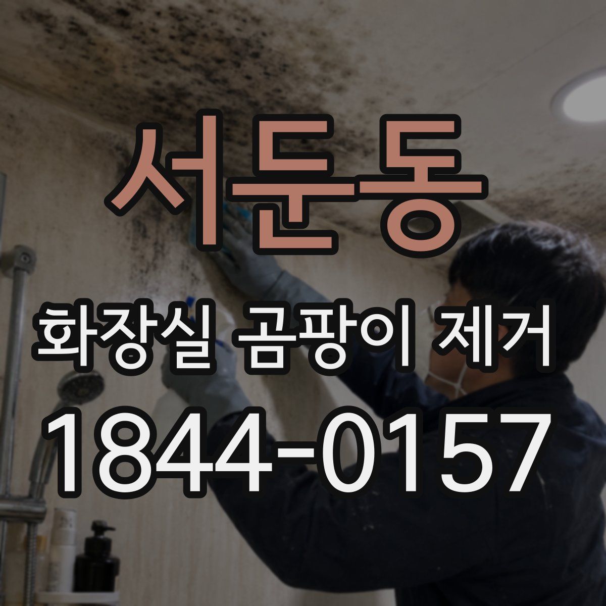 서둔동 화장실 곰팡이 제거