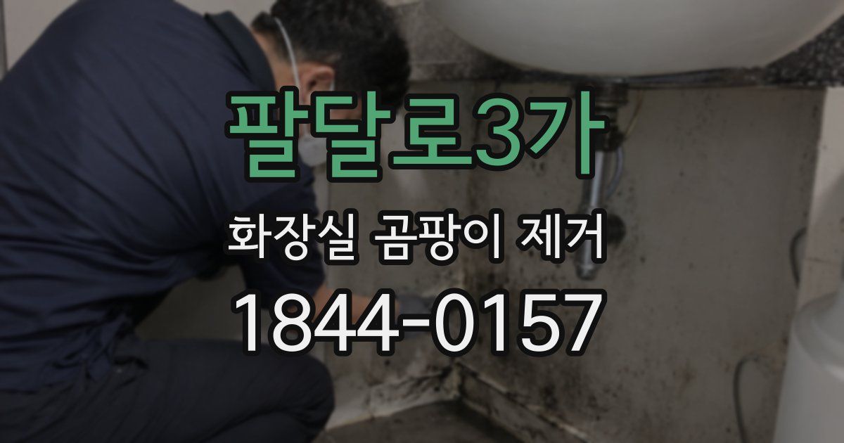 팔달로3가 화장실 곰팡이 제거