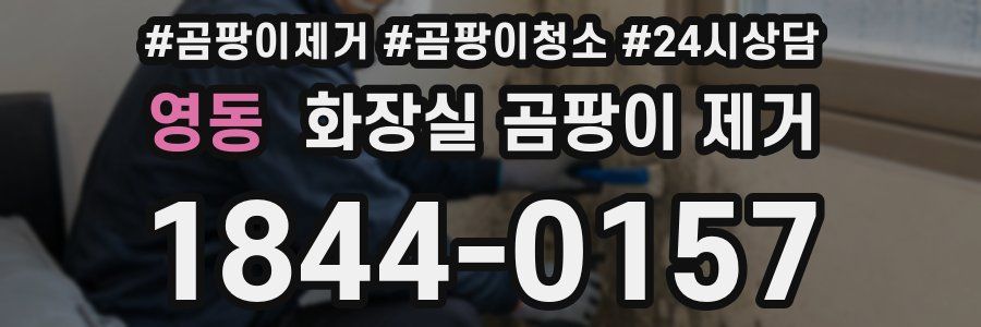영동 화장실 곰팡이 제거