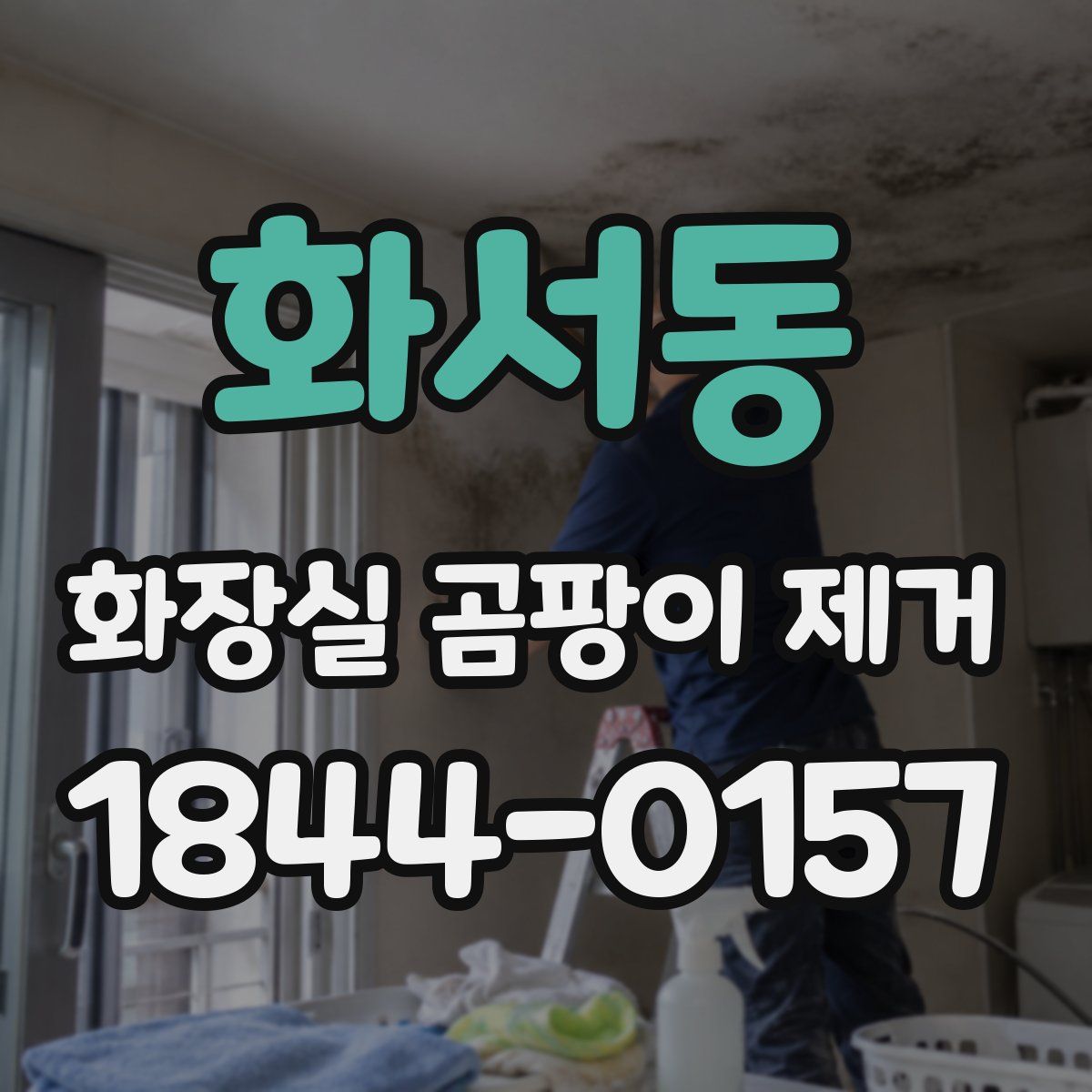 화서동 화장실 곰팡이 제거