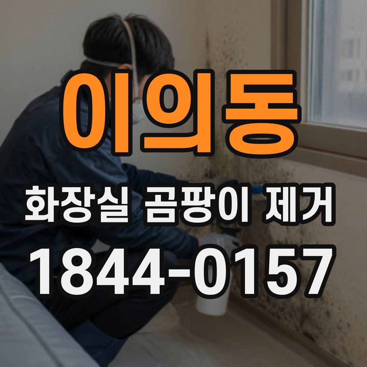 이의동 화장실 곰팡이 제거