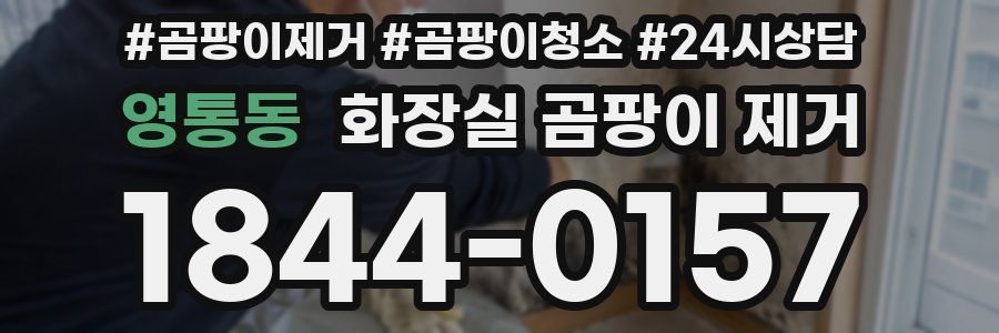 영통동 화장실 곰팡이 제거