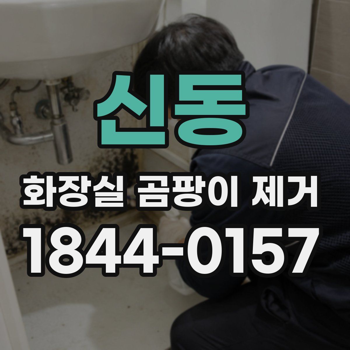 신동 화장실 곰팡이 제거