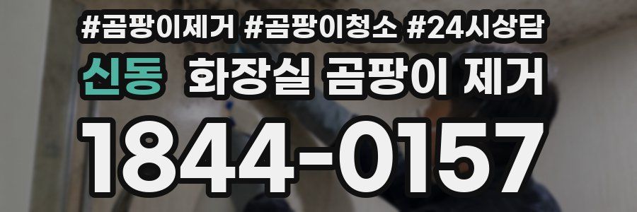 신동 화장실 곰팡이 제거