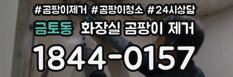 금토동 화장실 곰팡이 제거