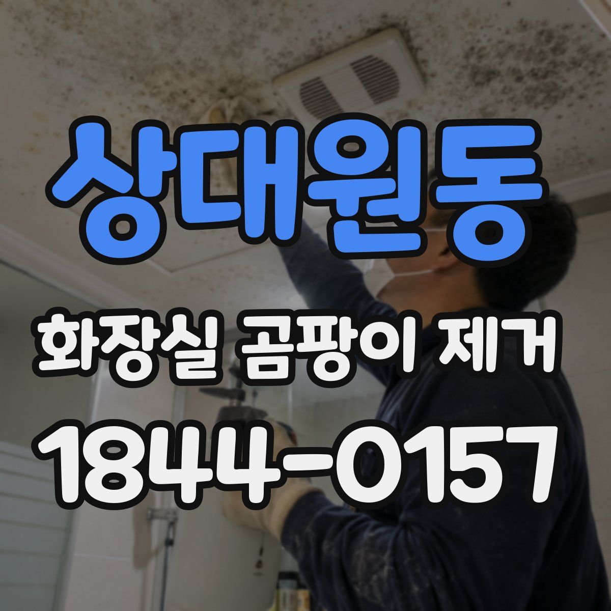 상대원동 화장실 곰팡이 제거