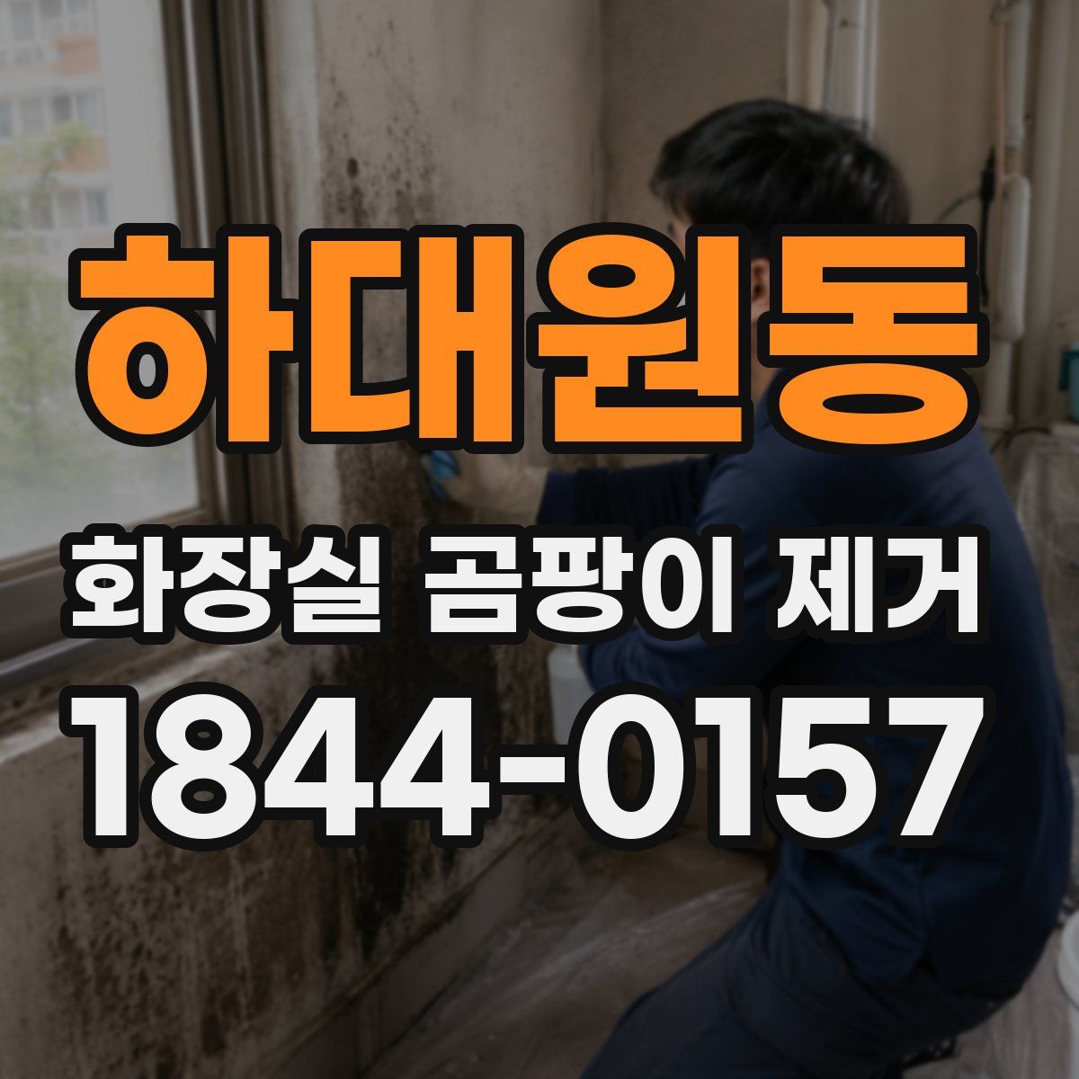 하대원동 화장실 곰팡이 제거