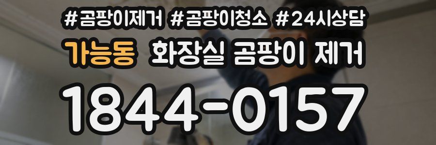 가능동 화장실 곰팡이 제거