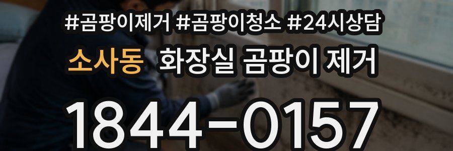 소사동 화장실 곰팡이 제거