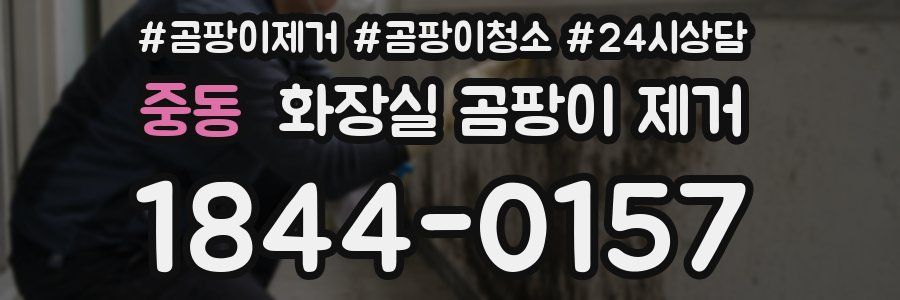 중동 화장실 곰팡이 제거