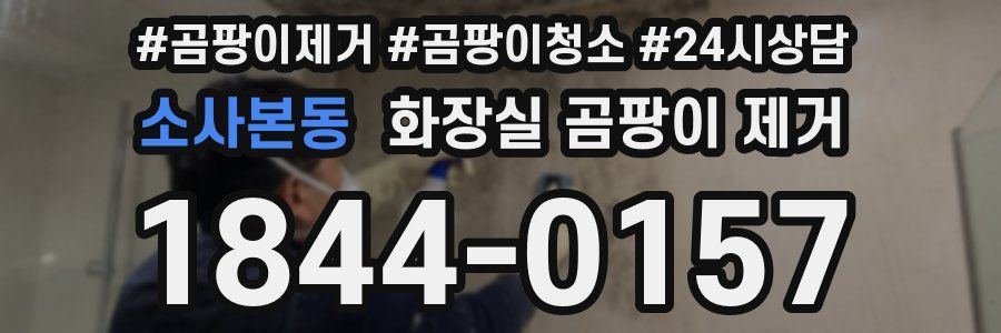 소사본동 화장실 곰팡이 제거