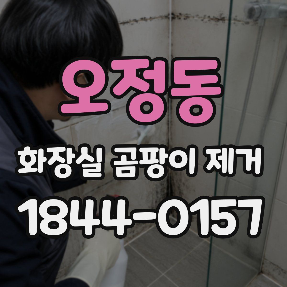 오정동 화장실 곰팡이 제거
